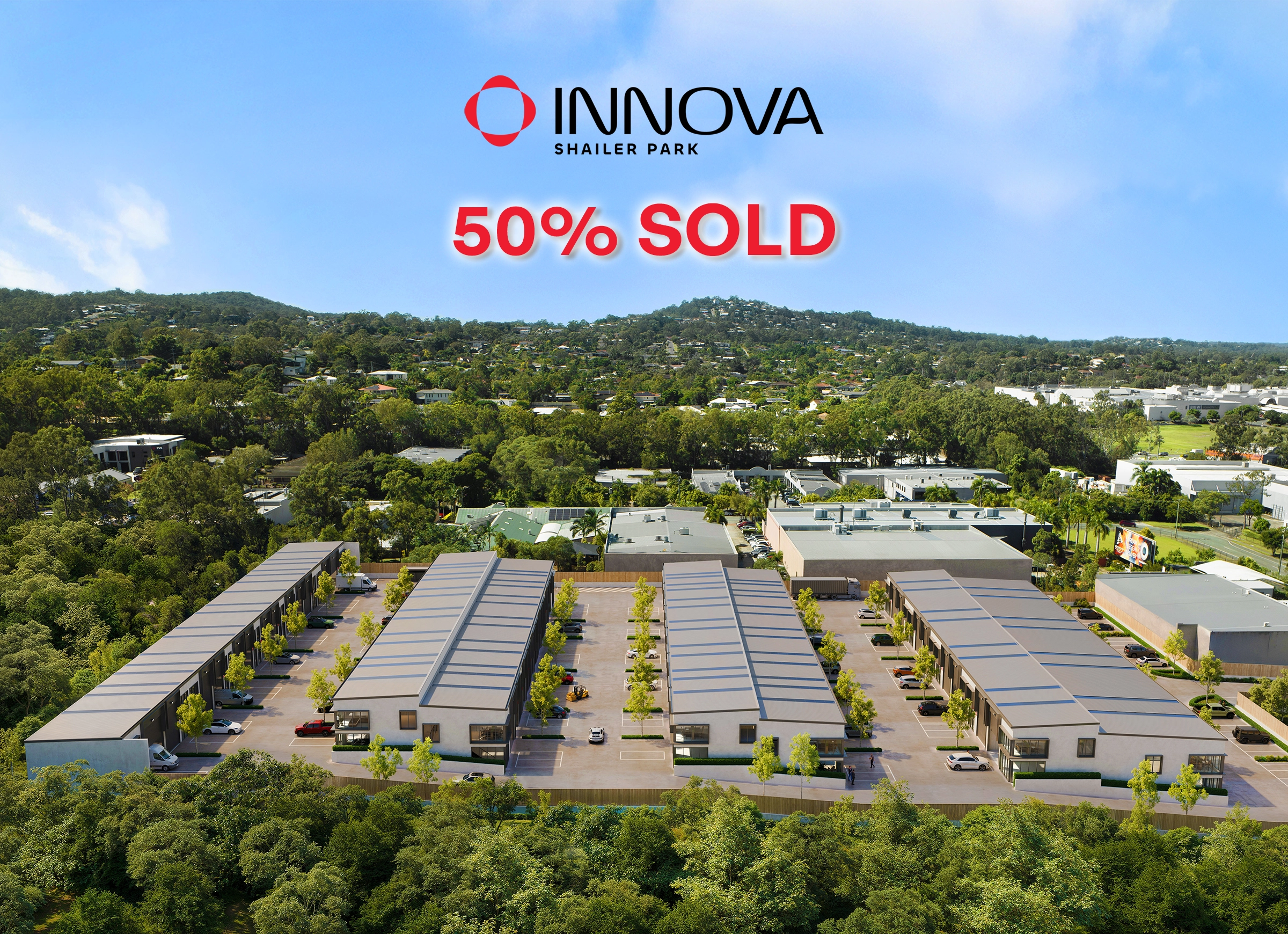 INNOVA Shailer Park Now 50% Sold